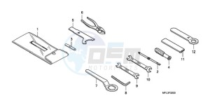 CBR1000RR9 Korea - (KO / SPC) drawing TOOLS