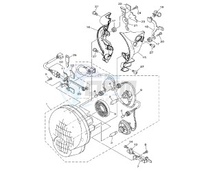 MT-01S 1700 drawing HEADLIGHT