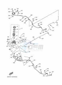 YXF850E YX85FPAP (BARP) drawing MASTER CYLINDER