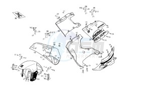 GPR R - GPR REPLICA - 50 CC EU2 drawing FRONT BODY