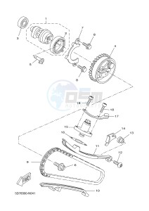 YZF-R125 R125 (5D78 5D78 5D78 5D78) drawing CAMSHAFT & CHAIN