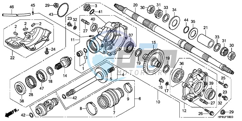 FRONT BRAKE CALIPER