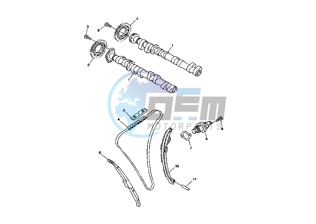 CAMSHAFT -CHAIN