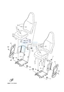 YXE700E YXE70WPAH WOLVERINE R-SPEC EPS (BW12) drawing SEAT