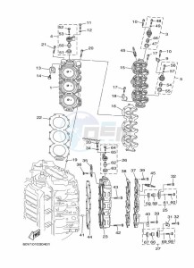 LZ250DETOX drawing CYLINDER--CRANKCASE-2