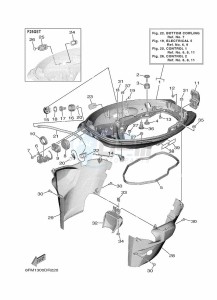 F25GMHL drawing BOTTOM-COWLING