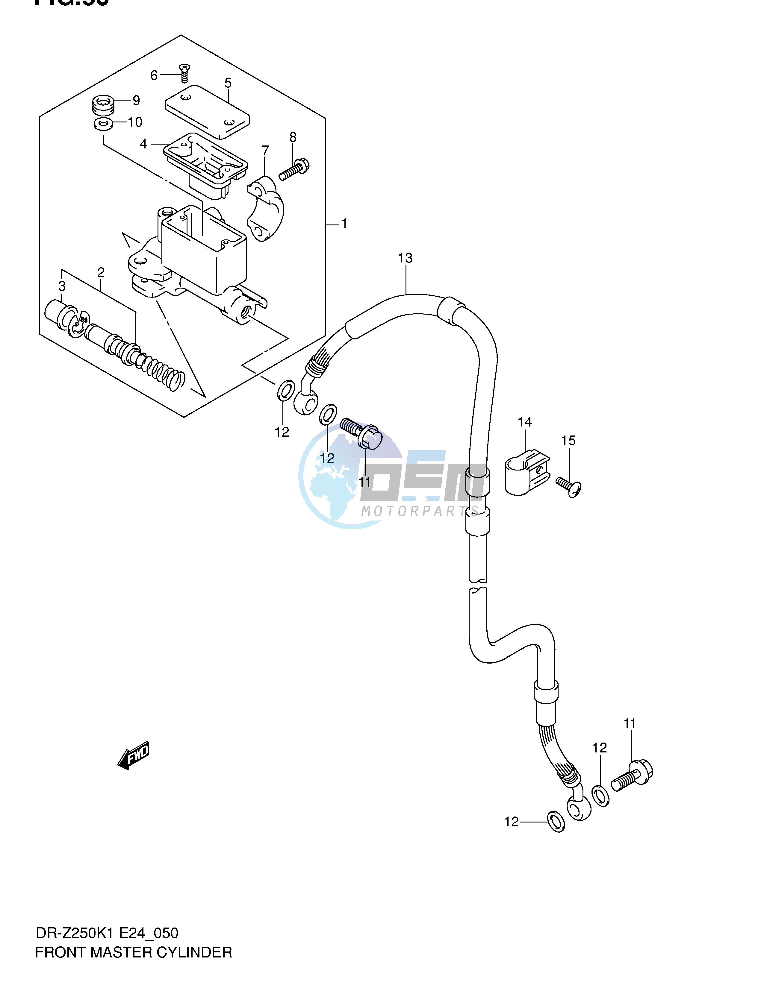 FRONT MASTER CYLINDER