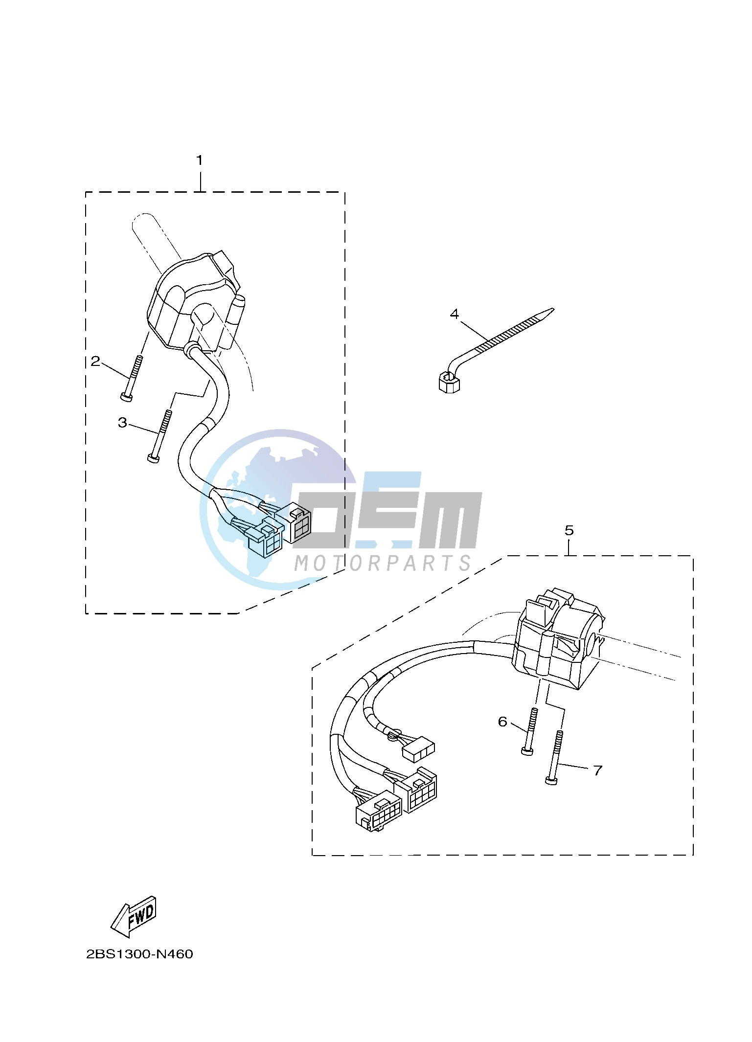 HANDLE SWITCH & LEVER