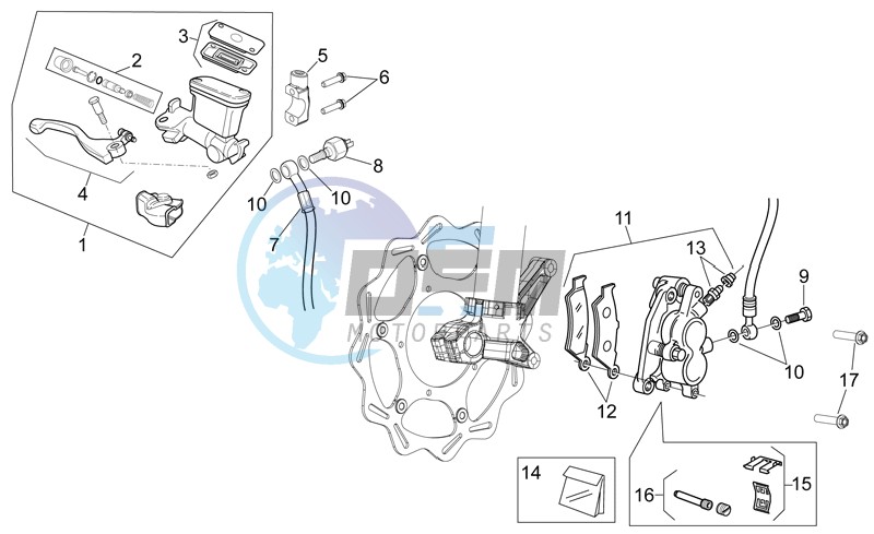 Front brake system I