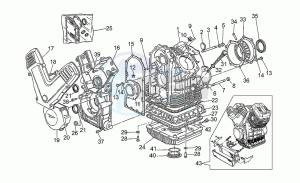 V 10 1000 Centauro Centauro drawing Crank-case