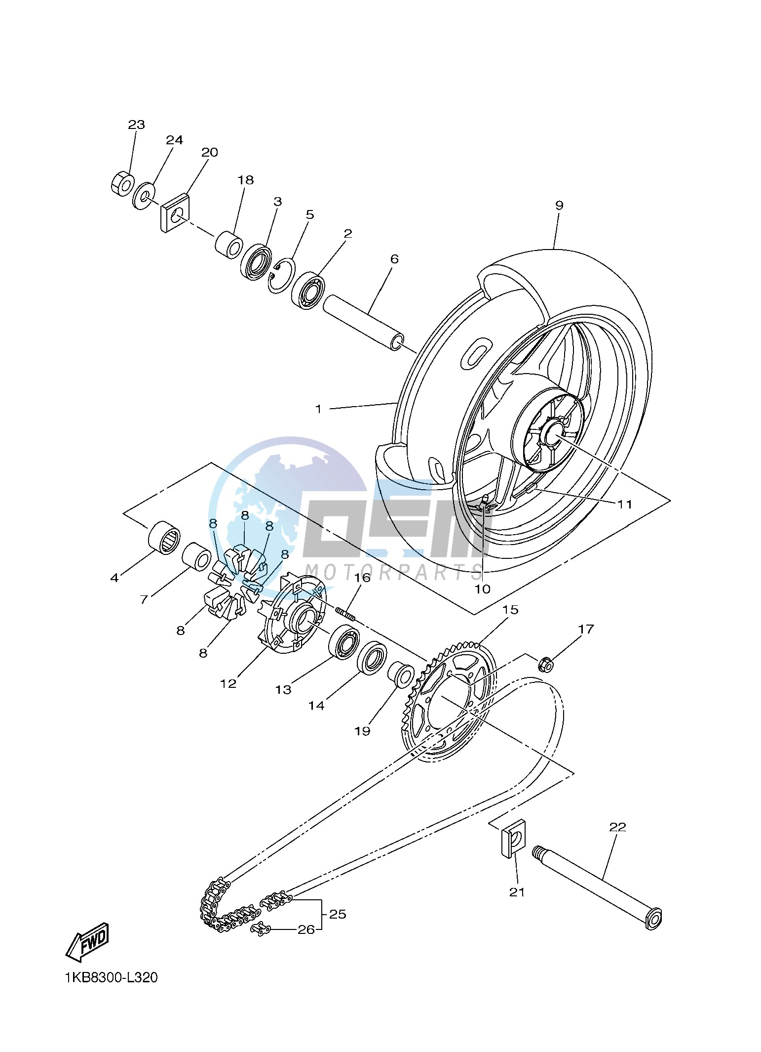 REAR WHEEL