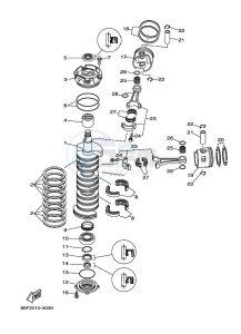 Z150Q drawing CRANKSHAFT--PISTON