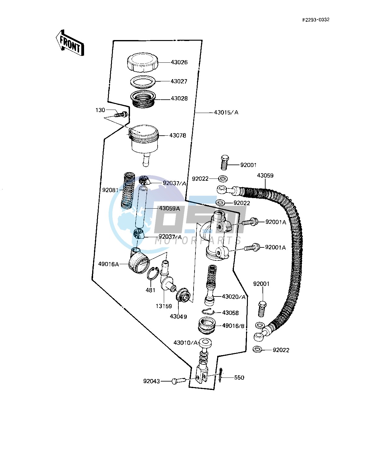 REAR MASTER CYLINDER