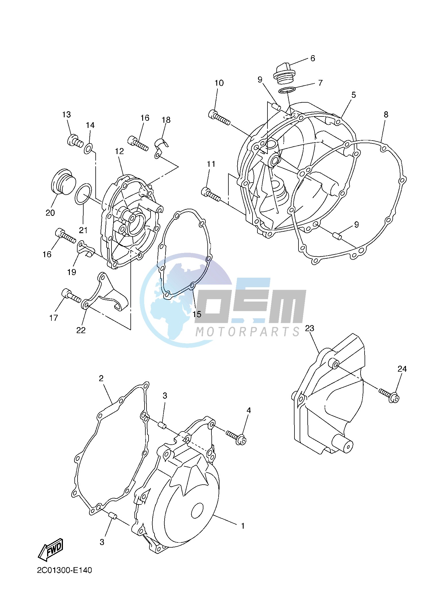 CRANKCASE COVER 1