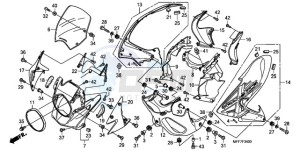 XL700V9 F / CMF drawing COWL