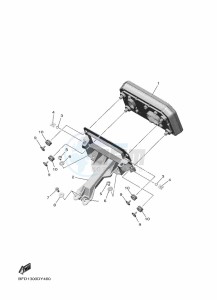 NIKEN GT MXT890D (BFD3) drawing METER