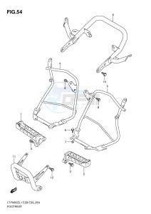 LT-R450 (E28-E33) drawing FOOTREST (LT-R450ZL1 E33)