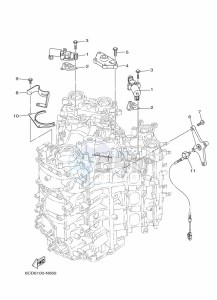 LF300UCA drawing CYLINDER-AND-CRANKCASE-3