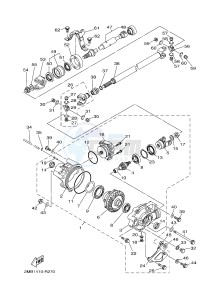 YXE700ES YXE70WPSG WOLVERINE R-SPEC EPS SE (BN52) drawing FRONT DIFFERENTIAL