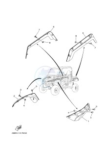 YXE700E YXE70WPHH (2MBG) drawing FENDER