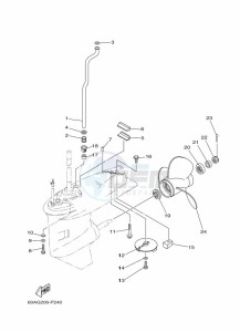 F50DETL drawing LOWER-CASING-x-DRIVE-2