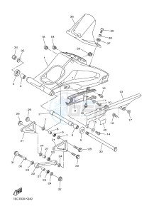 FZ1-S FZ1 FAZER 1000 (2DV6) drawing REAR ARM