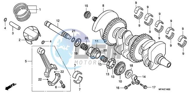 CRANKSHAFT/PISTON