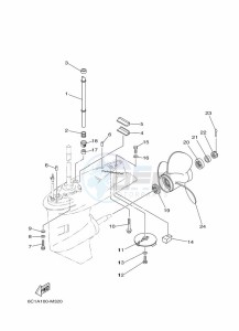 F60FETL drawing LOWER-CASING-x-DRIVE-2