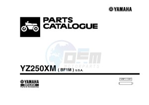 YZ250X (BF1M) drawing Infopage-1