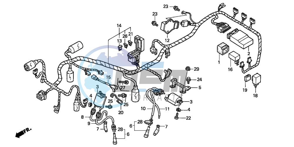 WIRE HARNESS/ IGNITION COIL