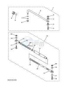 LF150TXR-2009 drawing STEERING-ATTACHMENT