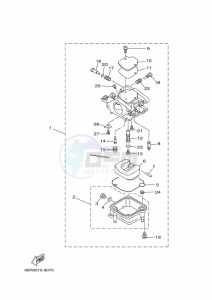 FT9-9D drawing CARBURETOR