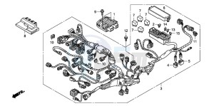 CBR1000RR drawing WIRE HARNESS