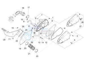 LX 125 4T 3V IGET NOABS E3-E4 (APAC) drawing Air filter