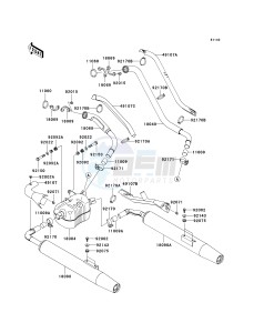 VN 1500 L [VULCAN 1500 NOMAD FI] (L2-L4) [VULCAN 1500 NOMAD FI] drawing MUFFLER-- S- -