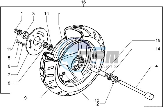 Front wheel