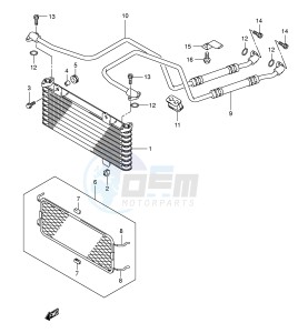 LT-F400 (P3-P28) drawing OIL COOLER