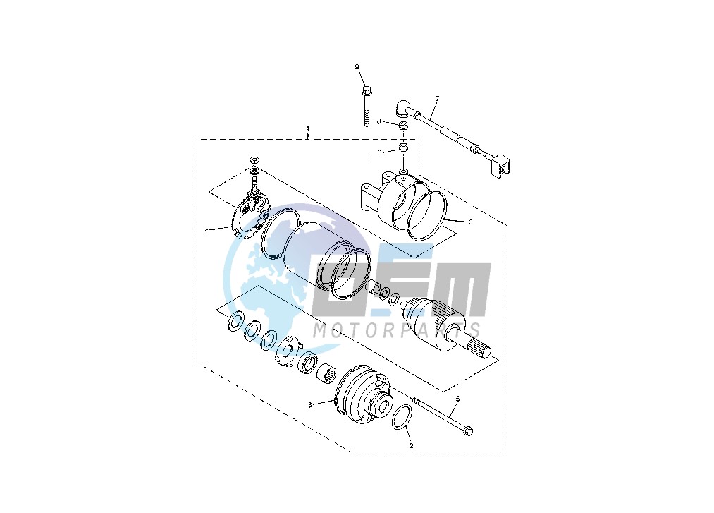 STARTING MOTOR