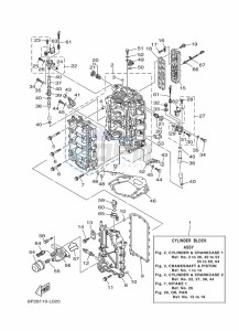 F250UA-Y12 drawing CYLINDER--CRANKCASE-1