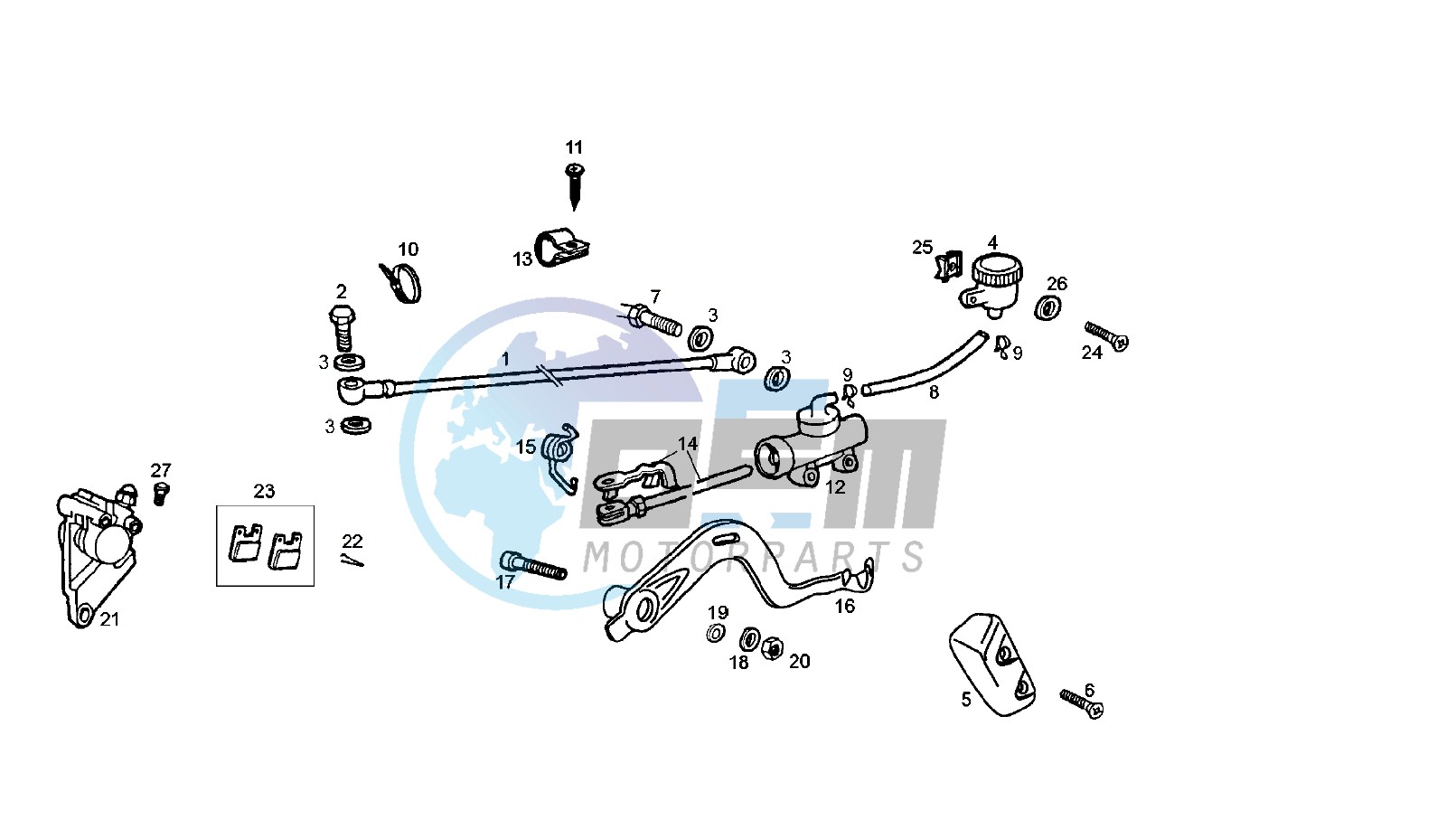 REAR BRAKING SYSTEM