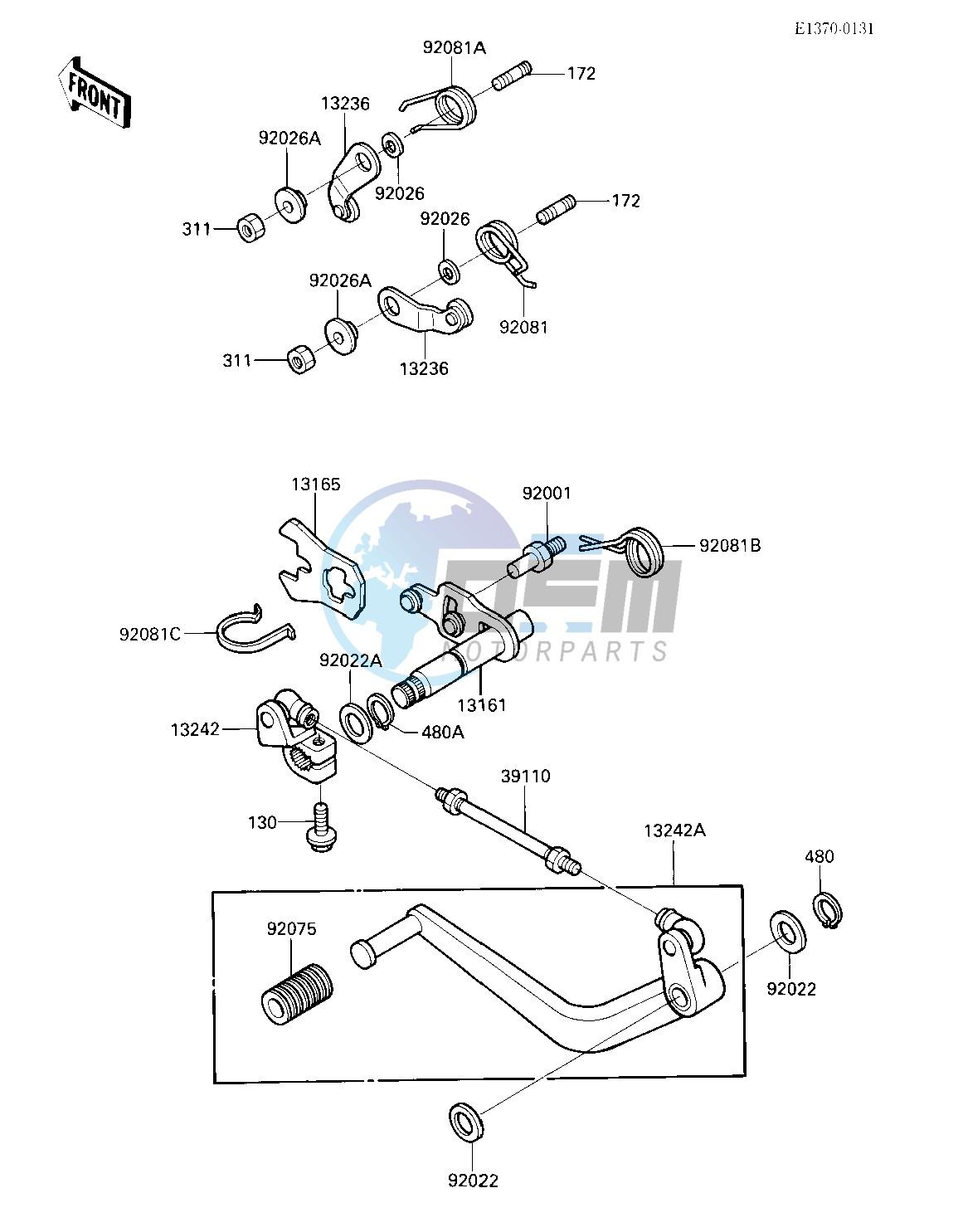 GEAR CHANGE MECHANISM