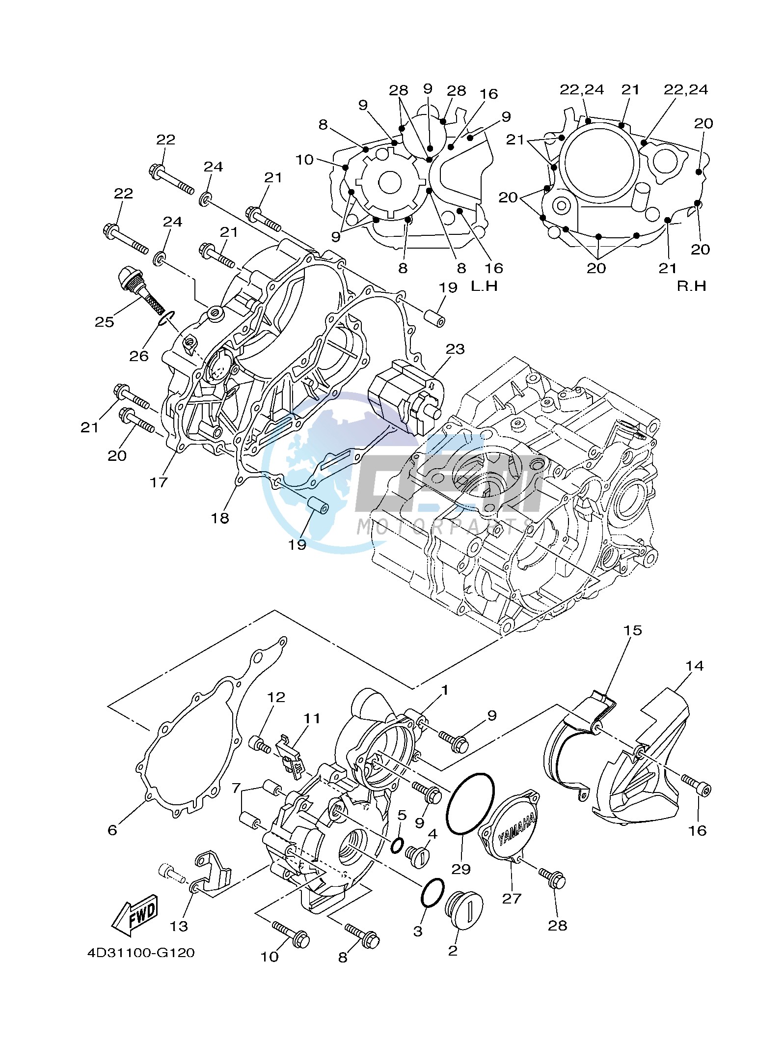 CRANKCASE COVER 1