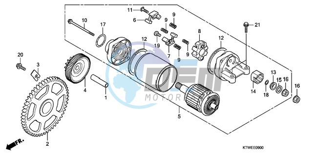 STARTING MOTOR