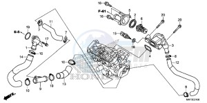 CBR1000RAH 2ED - (2ED) drawing THERMOSTAT