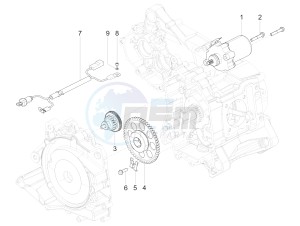 SXL 150 4T 3V CARB drawing Stater - Electric starter