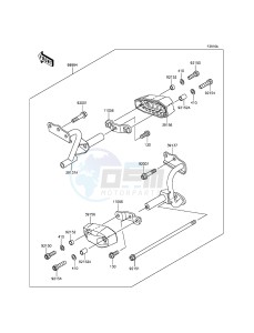 NINJA_300_ABS EX300BDF XX (EU ME A(FRICA) drawing Accessory(Engine Guard)