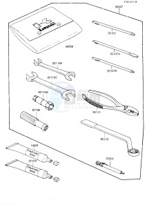 ZN 1300 A [VOYAGER] (A5-A6) [VOYAGER] drawing OWNERS TOOLS