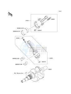 KRF 750 L [TERYX 750 FI 4X4 LE SPORT MONSTER ENERGY] (L9F-L9FA) L9FA drawing CRANKSHAFT