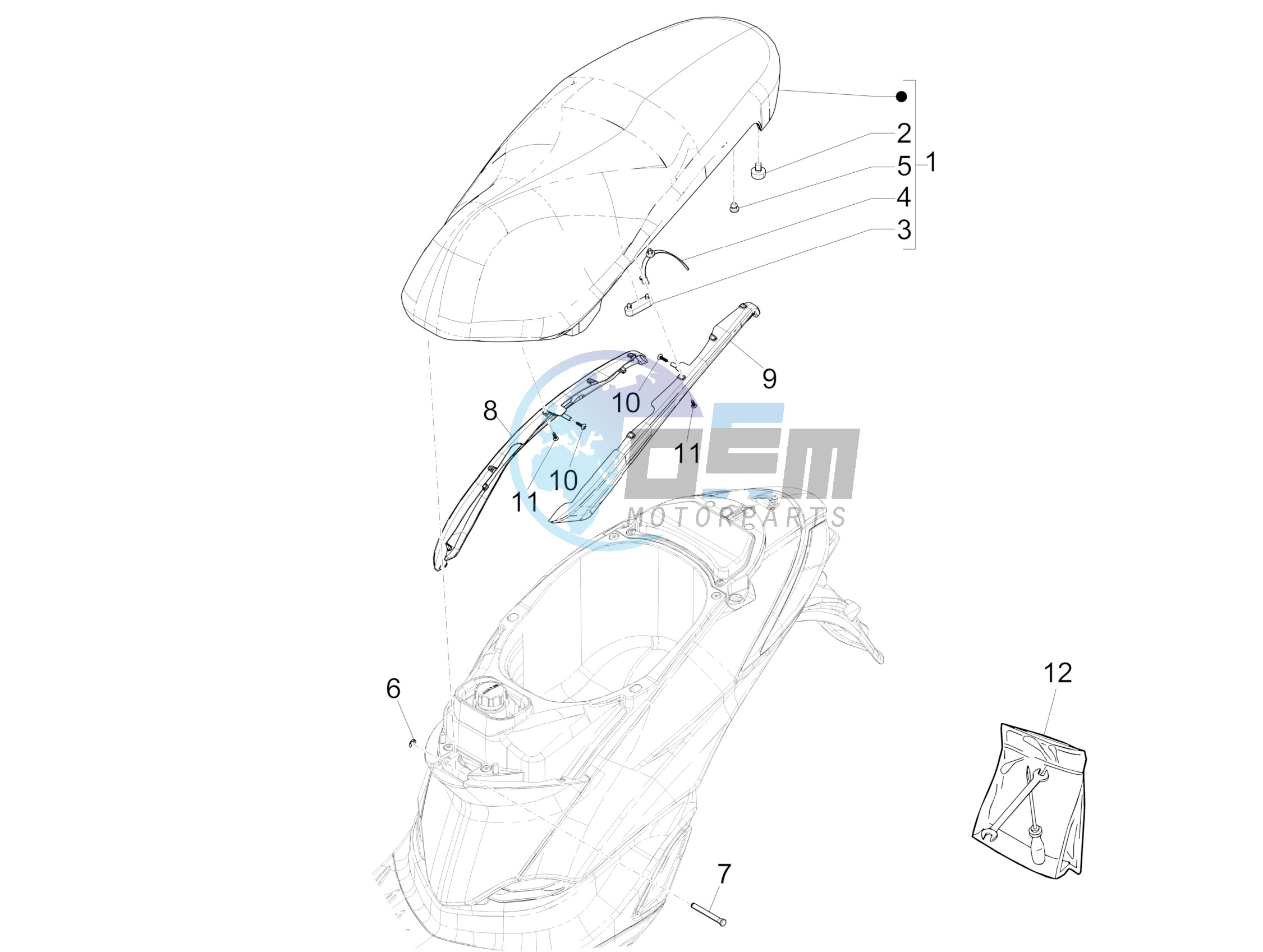 Saddle/seats