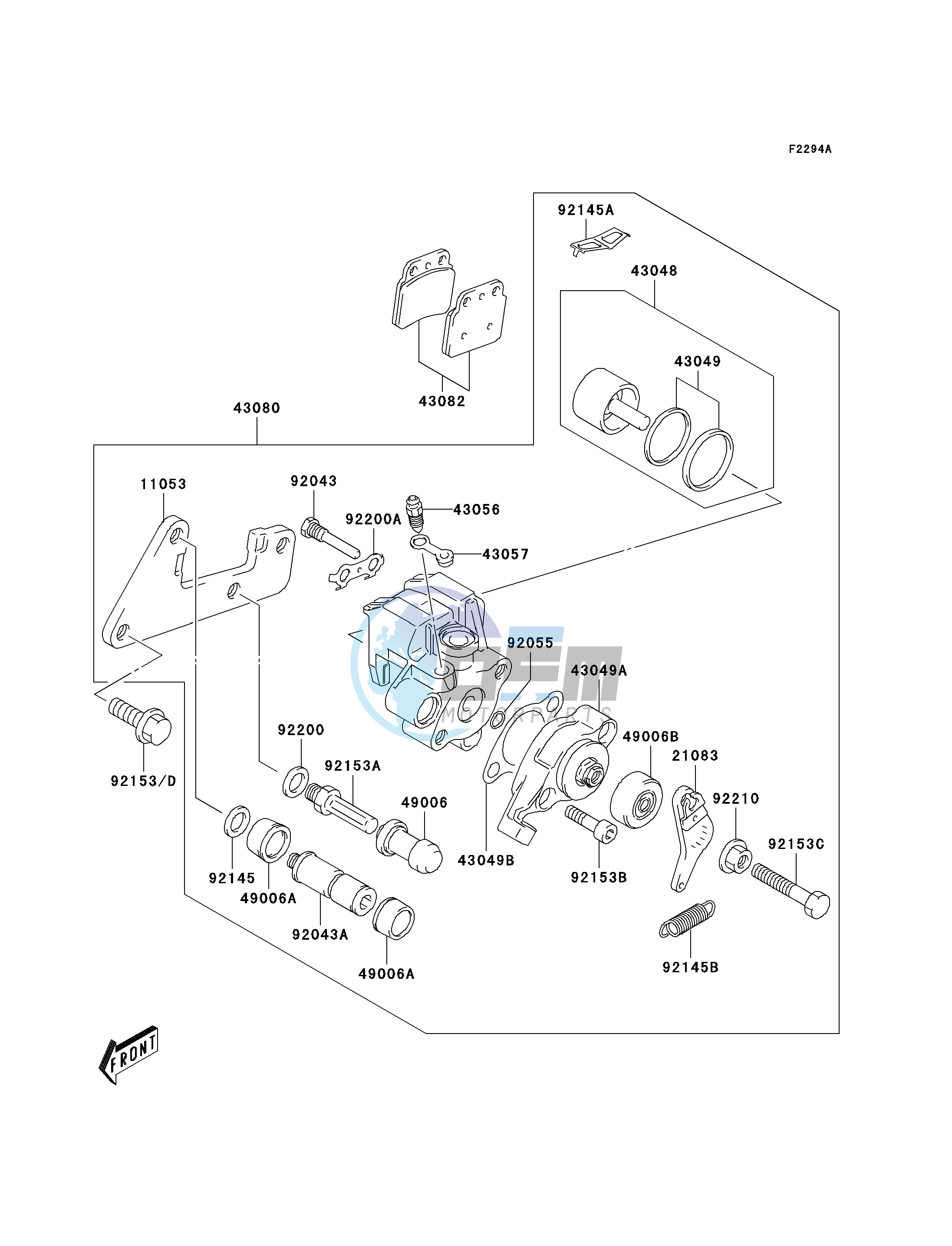 REAR BRAKE-- A2_A3- -